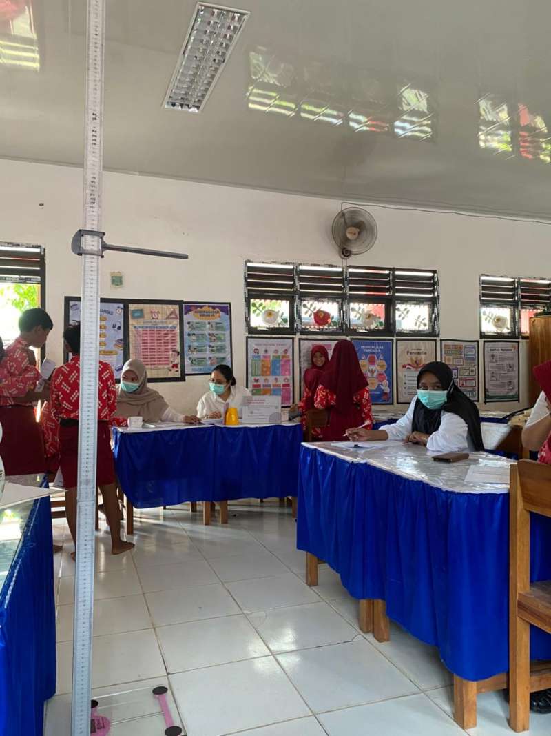 Wujudkan Sekolah Sehat, UPTD Puskesmas Bulili Gelar Aksi CKG (Cek Kesehatan Gratis) Anak Sekolah dan