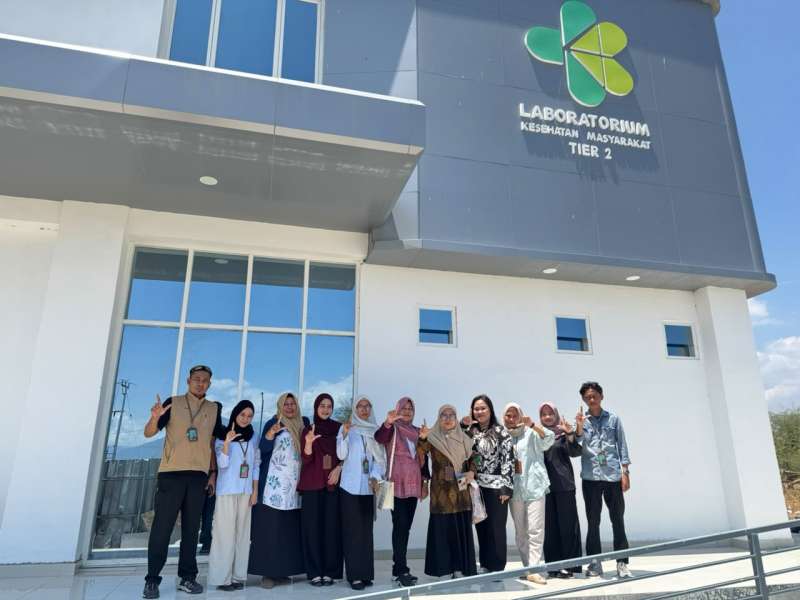 KUNJUNGAN KETUA TIM KERJA MUTU LABKESMAS KEMENKES RI DI LABKESMAS KOTA PALU
